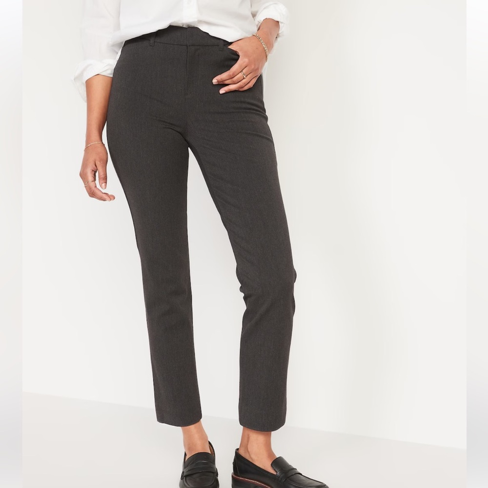 Old Navy Gray Ankle Pants